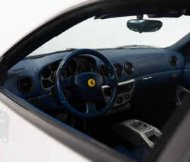 Ferrari 360 Modena F1 Lederlenkrad blau