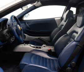 Ferrari 360 Modena F1 Fahrersitz Leder blau
