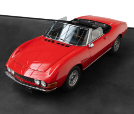 Fiat Dino 2400 Spider in rot bei Superplus Classics & Sportscars in Münster
