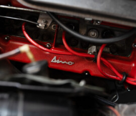 Fiat Dino 2400 Spider Motorraum Detail