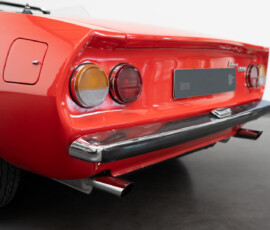 Fiat Dino 2400 Spider Heckansicht Detail