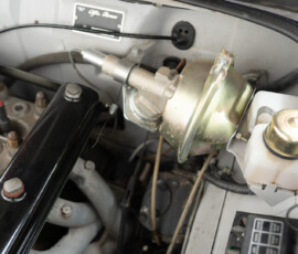 Alfa Romeo Giulia 1600 Faltdach Detail Motorraum